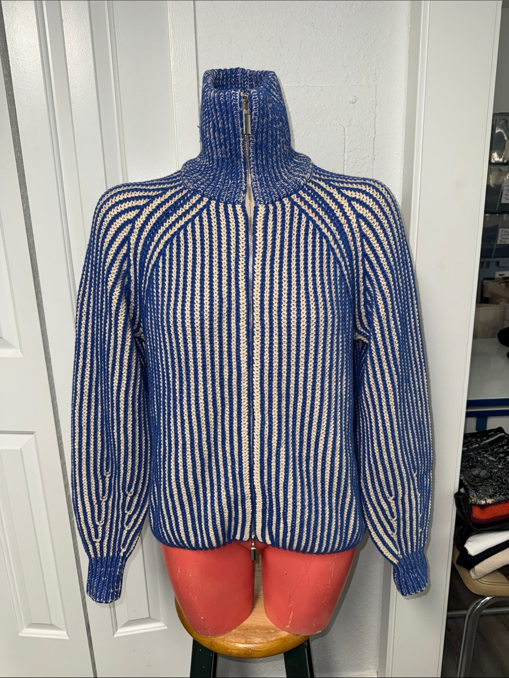 NWT Rowie The Label - zip up cardigan sweater